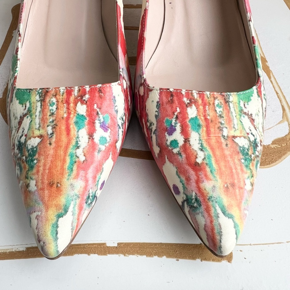 Lk Bennett Multicolor Patterned Heels - image 2